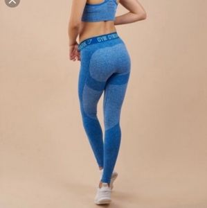 Gymshark blue leggings XS